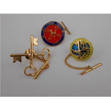 Gold Plated Metal Badge, National Emblem, Enamel Badge (GZHY-CY-015)